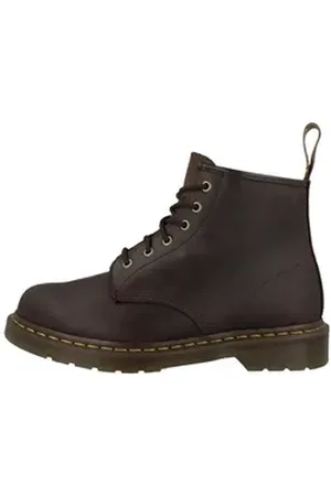 Dr. Martens 101 Yellow Stich Unisex Erwachsene Stiefelette braun 47 EU