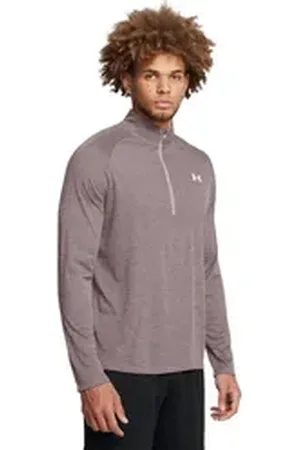 Under Armour ® Longsleeve Ua Tech Textured 1/2 Zip grau XL