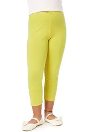 Merry Style Leggings Mädchen 3/4 Capri MS10-131 (1-tlg) elastischer Bund grün 110