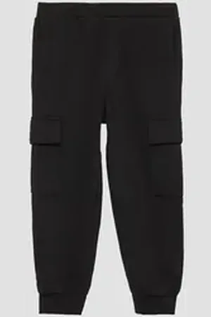 QS by s.Oliver Leggings Jogpants mit Cargo-Taschen schwarz 98