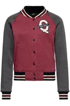 Queen Kerosin QueenKerosin Collegejacke Speed Queens (1-St) mit Rückenstickerei rot L