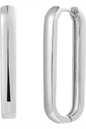 Xenox Paar Creolen Creolen Damen "Link Mega" silberfarben XS91553
