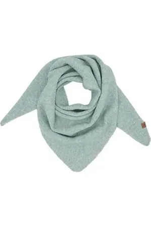 maximo Dreieckstuch, Stricktuch für Mädchen grün