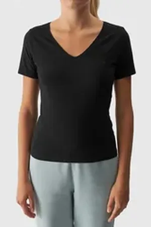 4F T-Shirt schwarz XL