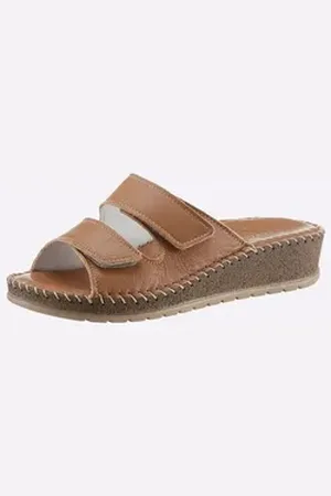 airsoft comfort+ Pantolette Pantolette braun 42 EU
