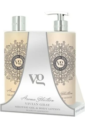 Vivian Gray Hautreinigungs-Set Duschgel & Body Lotion Grapefruit & Vetiver bunt