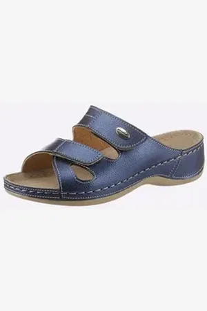 airsoft comfort+ Pantolette Pantolette blau 41 EU
