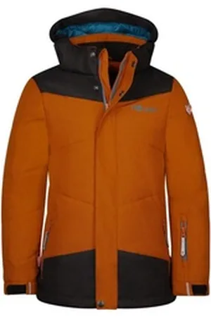 TROLLKIDS Skijacke Norefjell blau|braun 92