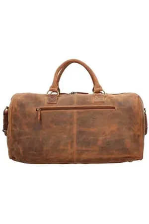 Greenburry Weekender Vintage, Leder braun