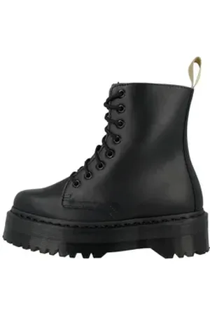 Dr. Martens Vegan Jadon II Mono Plateau Unisex Erwachsene Stiefelette schwarz 45 EU