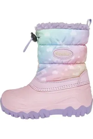 Playshoes Winter-Bootie Regenbogen Winterboots rosa 32-33 EU