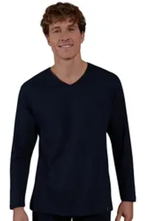 Ceceba Longshirt 30911 (4er Vorteilspack) in reiner natürlicher Baumwoll-Qualität blau 56