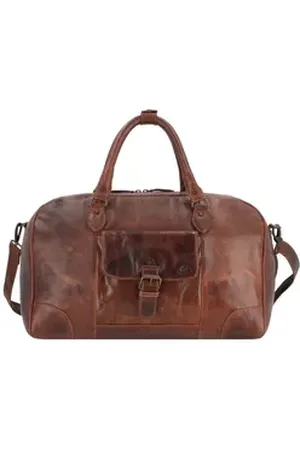 Greenburry Weekender Rugged, Leder braun