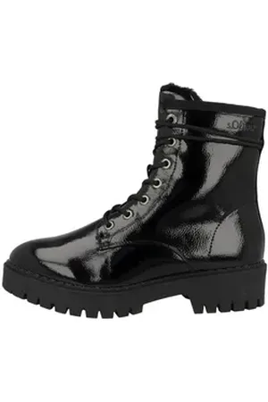 QS by s.Oliver 5-26213-41 Damen Schnürboots schwarz 40 EU