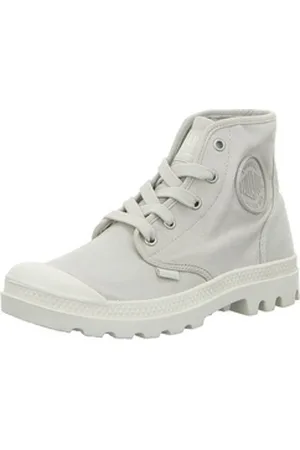 Palladium Womens Pampa HI Schnürstiefelette grau 40 EU