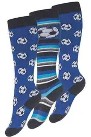 Cotton Prime® Kniestrümpfe (6-Paar) in angenehmer Baumwollqualität blau 23-26