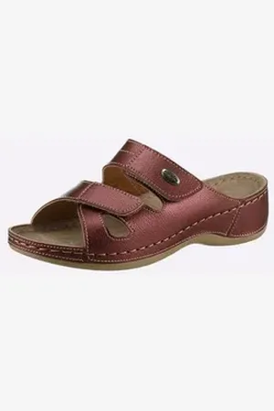 airsoft comfort+ Pantolette Pantolette goldfarben 42 EU