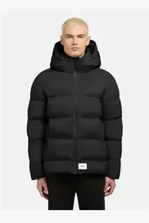Khujo Steppjacke Silas2 Warme Herren Winterjacke mit großer Kapuze schwarz XL (54)