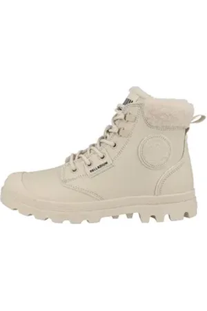 Palladium Pampa Hi Snow Warm Damen Schnürboots weiß 42 EU