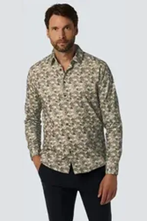 No Excess Langarm-Poloshirt grau L
