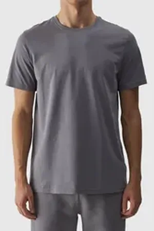 4F T-Shirt grau L
