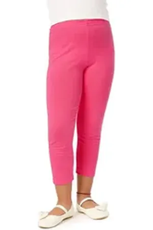 Merry Style Leggings Mädchen 3/4 Capri MS10-131 (1-tlg) elastischer Bund rosa 152