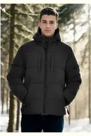 Alessandro Salvarini Winterjacke ASKelvin innen komplett mit warmem Teddyfell schwarz L