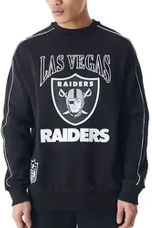 New Era Rundhalspullover PIPING Las Vegas Raiders schwarz S