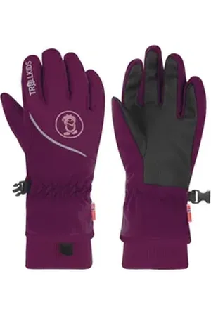 TROLLKIDS Skihandschuhe Trolltunga lila 4,5; 7-8 Years