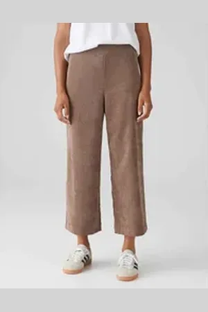 Opus Cordhose Culotte MISH BABYCORD Wide mit Stretch-Anteil braun 44