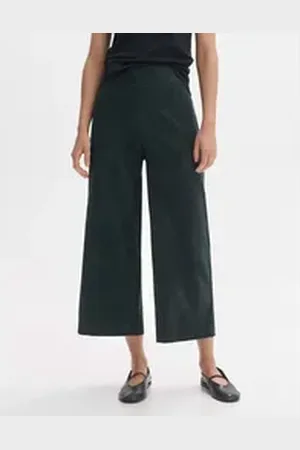 Opus Cordhose Culotte MISH BABYCORD Wide mit Stretch-Anteil grün 42