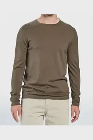 Gabba Longpullover Pullover braun L