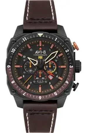 Avi-8 Quarzuhr AV-4100-08 Herrenuhr Hawker Hunter Dual Time Chronograph 43mm 5A AV-4100-08 Herrenuhr Hawker Hunter Dual Time Chronograph 43mm 5ATM