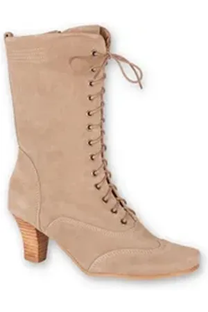 Andrea Conti Trachtenstiefel Damen - GITTY - taupe Stiefelette 38 EU