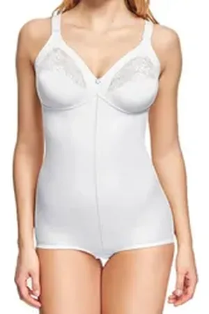 Susa Miederbody 6386 Korselett weiß 100B