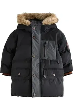 Next Parka Premium Wasserabweisender Parka (1-St) schwarz 86-92 (1,5-2 J.)
