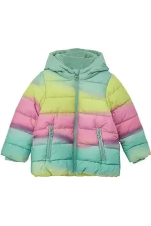 QS by s.Oliver BLACK LABEL Outdoorjacke bunt|grün 98