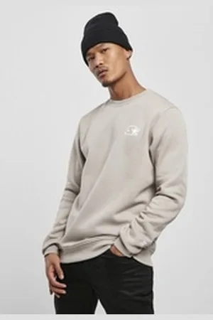 STARTER BLACK LABEL Rundhalspullover grau S
