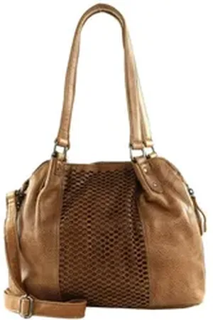 Baoobaoo FREDsBRUDER Schultertasche Shoulderbag, aus echtem Leder braun