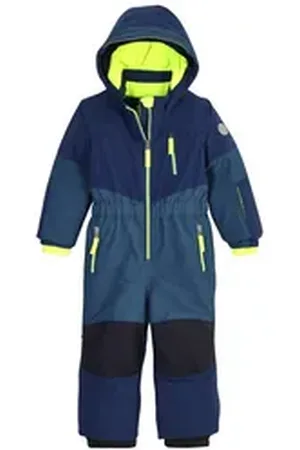 Killtec Skianzug Skianzug / Skioverall mit Kapuze blau 86/92