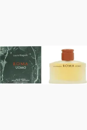 Laura Biagiotti Eau de Toilette Roma Uomo, Glasflakon, Parfüm EDT, Herrenduft