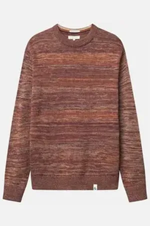 Colours & Sons Rundhalspullover rot XL