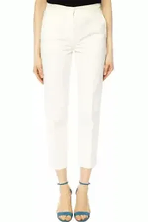 Moncler Anzughose Damenhose Smokinghose Reißverschluss, Haken und Knopf beige IT40/XS