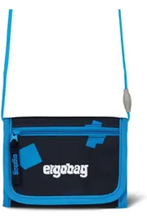 Ergobag Schulranzen Brustbeutel VerfolgBärjagd (1 Stück), Münzfach, Fahrkartenfach, Geldbeutel blau