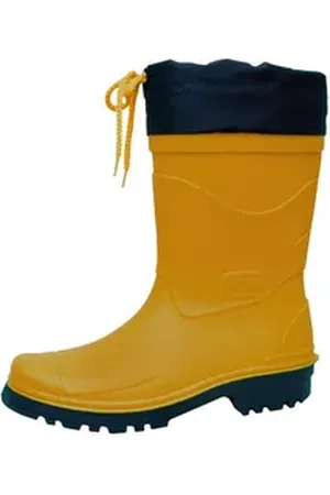 Bockstiegel Nils Gummistiefel mit Kordel blau|gelb EUR 45
