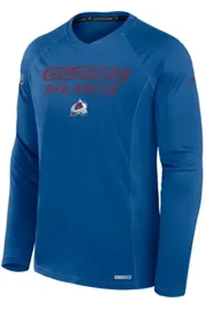 Fanatics Langarmshirt Colorado Avalanche Authentic Pro RINK blau M