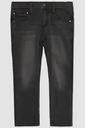 QS by s.Oliver 5-Pocket-Jeans Jeans Brad / Regular Fit / Mid Rise / Slim Leg / Soft & warm inside Waschung grau 140/REG
