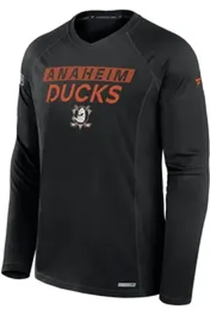 Fanatics Langarmshirt Anaheim Ducks Authentic Pro RINK schwarz 3XL