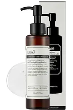 Dear, Klairs Gesichtsmaske Gentle Black Tiefenreinigungsöl 150ml