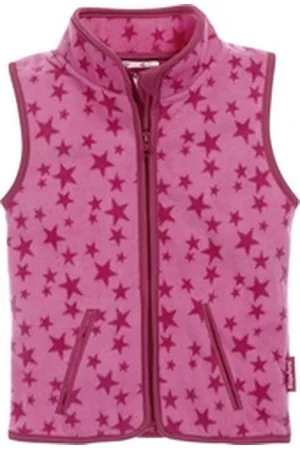 Playshoes Softshellweste Fleece-Weste Sterne rosa 92 - ca. 2 Jahre